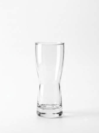 Vesela unica folosinta - Set 16 pahare pentru bere, din sticlă transparentă, 500 ml/pahar, design ergonomic, reutilizabile