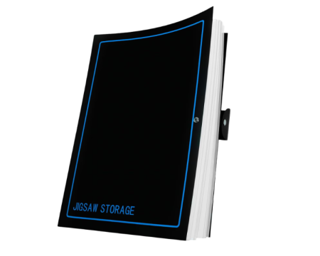 Lichidare Stoc - Organizator pentru puzzle, 20 Compartimente, 69x51 cm, Negru