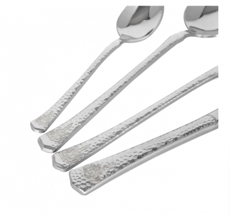 Set 24 tacamuri cu model, stainless stell, pentru 6 persoane, RAWI-24MF [3]