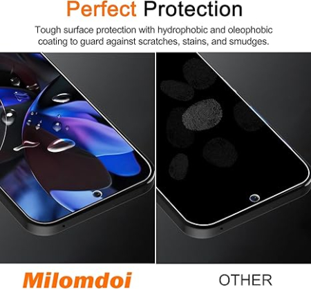 Set 3 folii de protectie pentru ecran Google Pixel 9 Pro XL + 3 protectii lentile camera, sticla temperata 9H+, instalare usoara, compatibil cu huse [3]