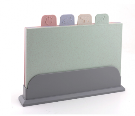 Tocatoare de bucatarie - Set 4 Tocatoare din plastic Bohmann, 28.9x19.2x0.52 cm fiecare