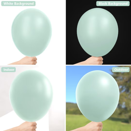 Set 50 Baloane Latex Albastre, 30 cm, compatibile Heliu si Aer, ideale pentru Ghirlanda Baloane, Aniversare, Botez, Nunta si Petreceri [2]