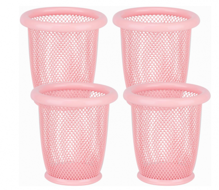 Birotica - asimorganizer-mesh-roz-4piece.jpg