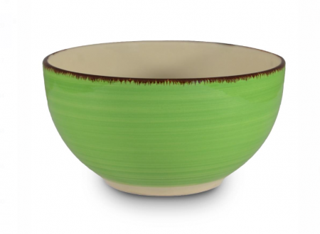 Bucatarie & Servire masa - Bol portelan, verde, 14 cm, gama Stone, Oti 191682 V