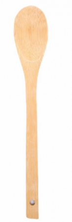 Set 6 bucati, linguri din lemn de bambus, 23cm lungime [2]