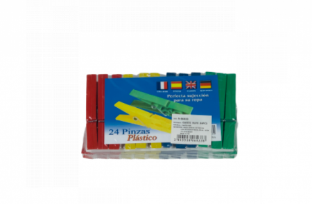 Set carlige de rufe 24/Set, Wei, multicolor [1]