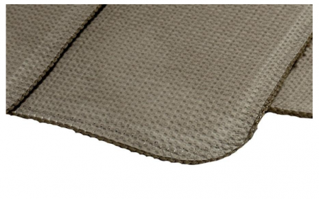 Set covoras de baie 3 piese, polipropilena, 100x60, 60x50, 40x60, Maro [3]