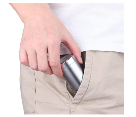 Set de 2 recipiente aluminiu etanș 50 ml – portabil, rezistent la apă și miros, pentru condimente, cafea, ceai [4]