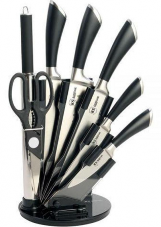 Set de cutite din inox turnat Bohmann, 8 piese, argintiu mat [0]