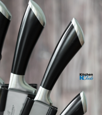 Set de cutite din inox turnat Bohmann, 8 piese, argintiu mat [3]