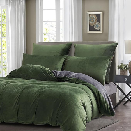 Set husa pilota, termică, reversibilă „Thermal Reversible Cashmere” 3‑piese 220×200 cm – fleece plușat, pilotă + 2 fețe pernă [2]