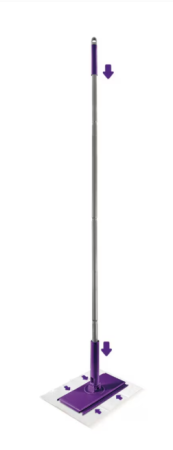 Set Mop OTI No-Touch, 1 Mop + 5 lavete uscate si 5 lavete umede [3]