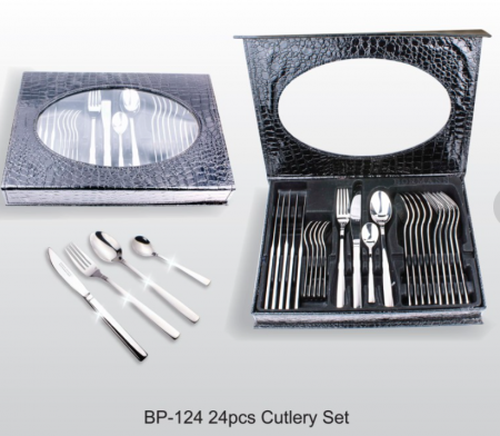 Set tacamuri din inox 18/10, 24 piese, Bohmann Premium [3]