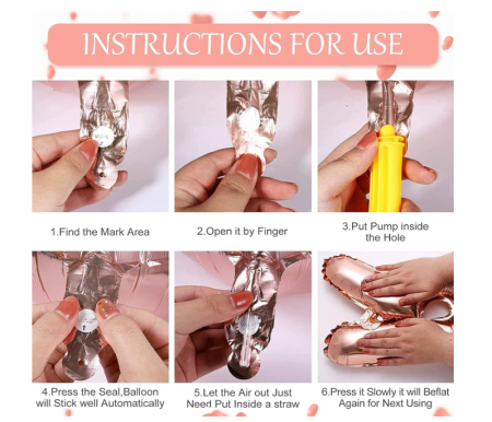 Setul de baloane pentru petreceri Happy Birthday Balloons  10 ani [4]