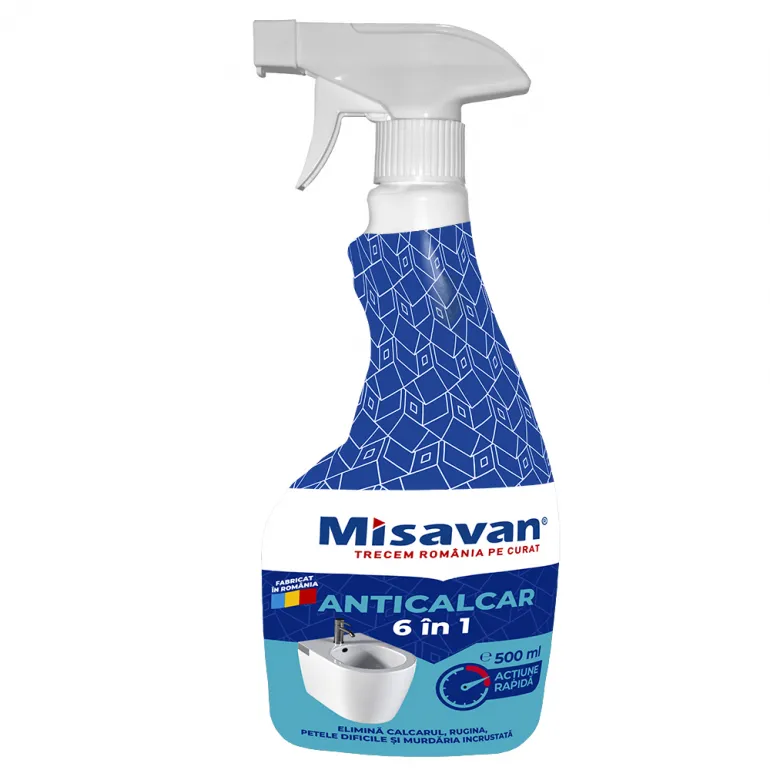 Solutii anticalcar - Solutie anticalcar multisuprafete Misavan 6in1 550ml - 20207