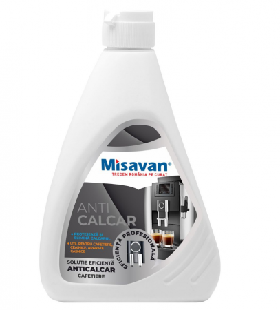 Solutii anticalcar - Solutie anticalcar pentru cafetiere Misavan 500ml - 20200