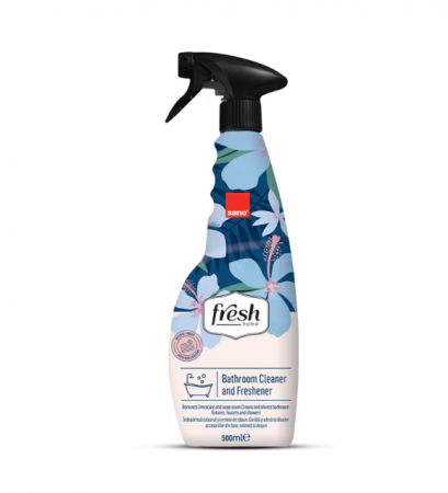 Solutii suprafete baie - Solutie pentru curatarea si improspatarea Sano Fresh Home Bathroom Cleaner & Refreshener 500ml