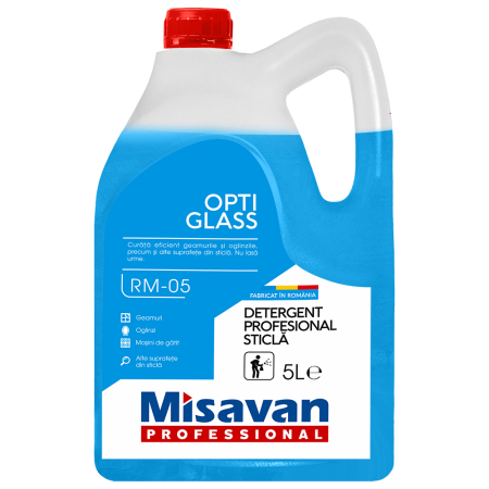 Solutii curatat geamuri - Solutie curatare geamuri Misavan Professional Opti Glass 5L, 90016097