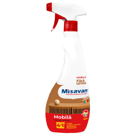 Detergenti Mobila - Solutie curatare mobila Misavan 4in1 750ml - 30706
