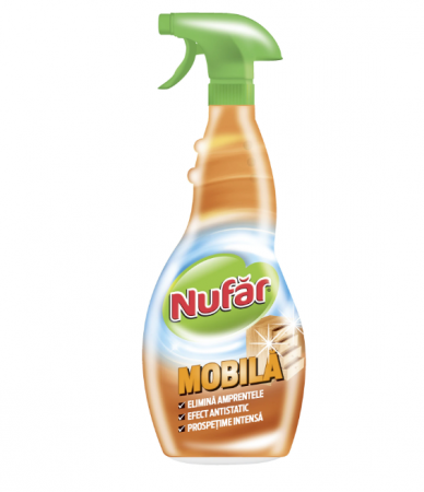 Detergenti Mobila - Solutie curatare mobila Nufar, 500 ml