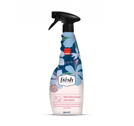 Solutii suprafete baie - Solutie pentru curatarea si improspatarea, Sano Fresh Home Multi-Purpose 500ml