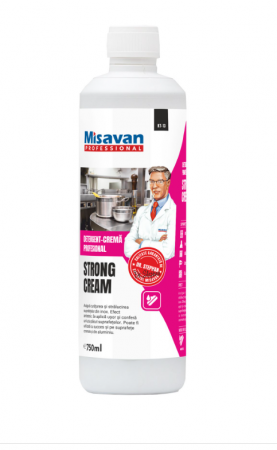 Odorizant toaleta - Crema curatare suprafete inox Dr. Stephan Strong Cream 750ml, 90015601