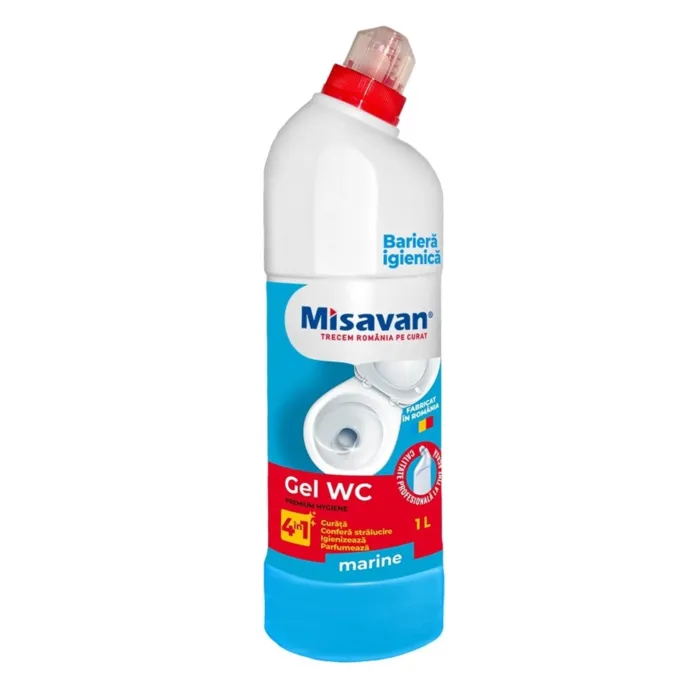 Odorizant toaleta - Solutie curatare toaleta Misavan Gel Wc Marine 4in1 1l - 90012563