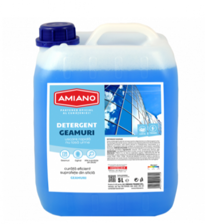 Solutii curatat geamuri - Solutie pentru curatat geamuri Amiano 5L - 31203