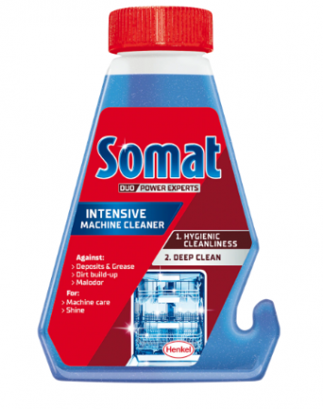 Solutie pentru curatarea masinii de spalat vase Somat Machine Care 3X Action, 0.25 l [0]