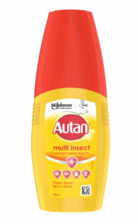 Insecticide - Lotiune anti-intepaturi insecte Autan Multi Insect cu pulverizator, 100 ml