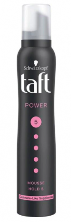 Ingrijire Personala si Cosmetice - Spuma modelatoare Taft Power Cashmere, nivel fixare 5, formula vegana, 200 ml