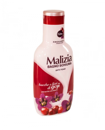 Spuma de baie Malizia cu fructe de padure si flori de Goji 1L [2]