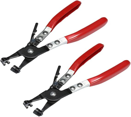 Accesorii pentru gradina - Set 2 clesti universali pentru coliere furtun auto, clesti sudura si demontare coliere, gat drept