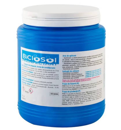 Detergenti - Pastile de cloramina Biclosol 300 tablete