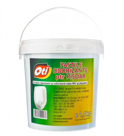 Detergenti - Pastile odorizante pentru pisoar, 1.1kg