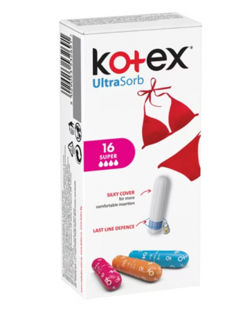 Tampoane Kotex Super UltraSorb, 16 buc [2]