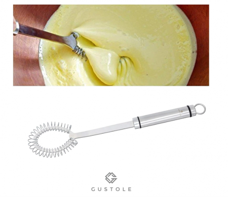 Tel spirală inox – ustensilă versatilă de amestecare & curățare, lavabilă la mașina de spălat [5]