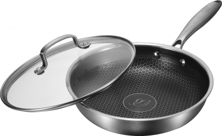 Tigaie Bohmann Premium BP 4000-20 din oțel inoxidabil cu capac - 20 cm [5]
