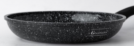 Tigaie antiaderenta, 20x4.3cm, acoperire ceramica, maner soft touch, Goldamnn, marmorata [2]