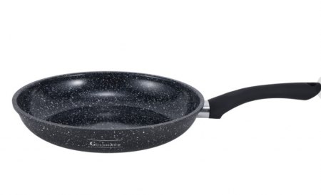 Tigaie antiaderenta, 26x5cm, acoperire ceramica, maner soft touch, Goldamnn, marmorata [0]