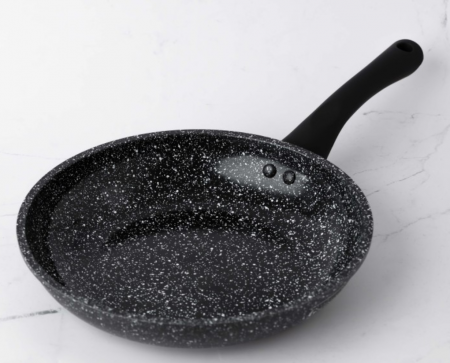 Tigaie antiaderenta, 24x4.7cm, acoperire ceramica, maner soft touch, Goldamnn, marmorata [1]