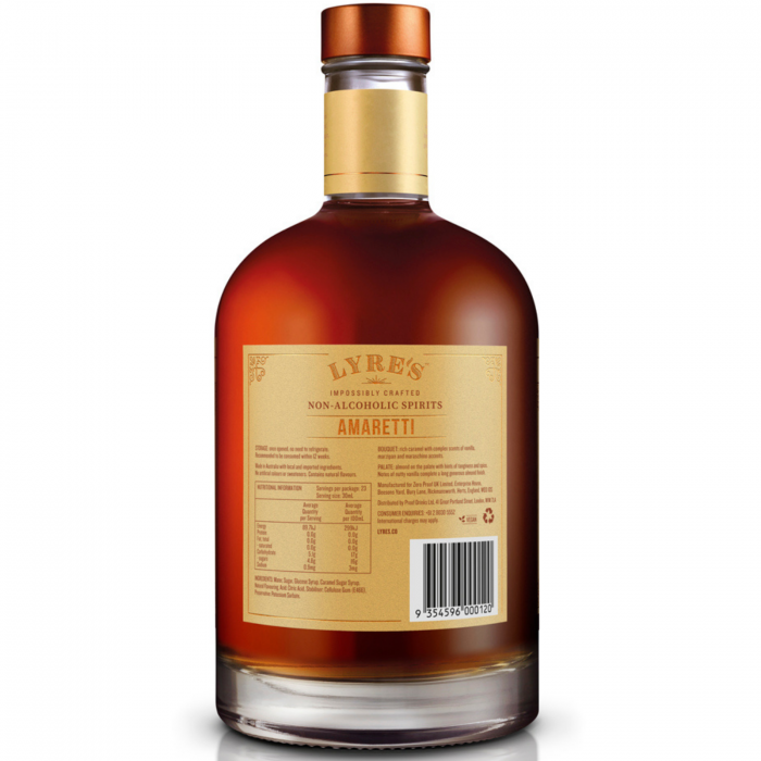 Lyre's Amaretti 70cl | Lichior fara alcool [2]