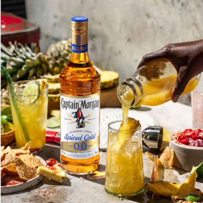 Captain Morgan Spiced Gold 0.0% 70cl | Rom fara alcool [2]