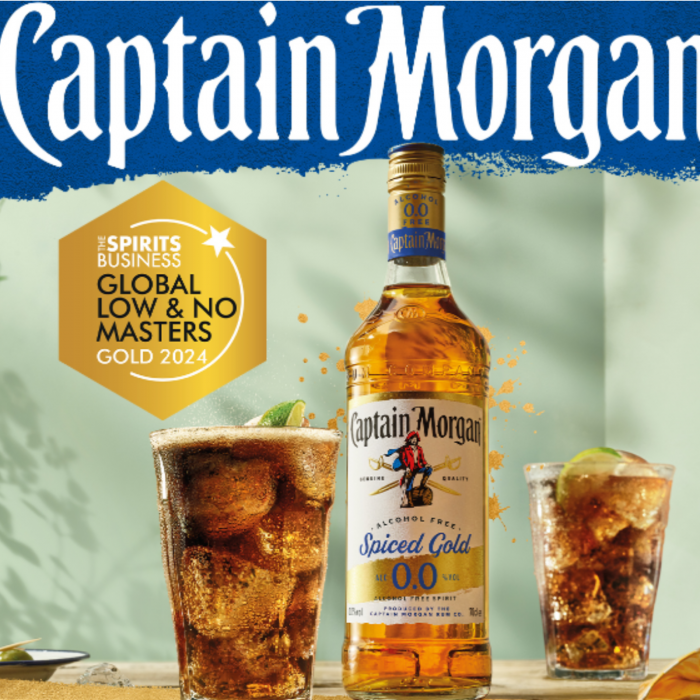 Captain Morgan Spiced Gold 0.0% 70cl | Rom fara alcool [3]