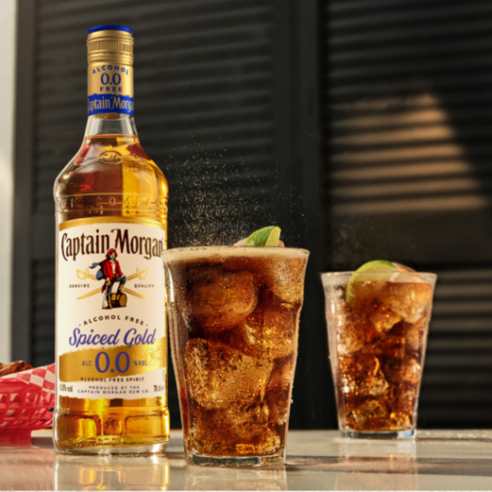 Captain Morgan Spiced Gold 0.0% 70cl | Rom fara alcool [4]