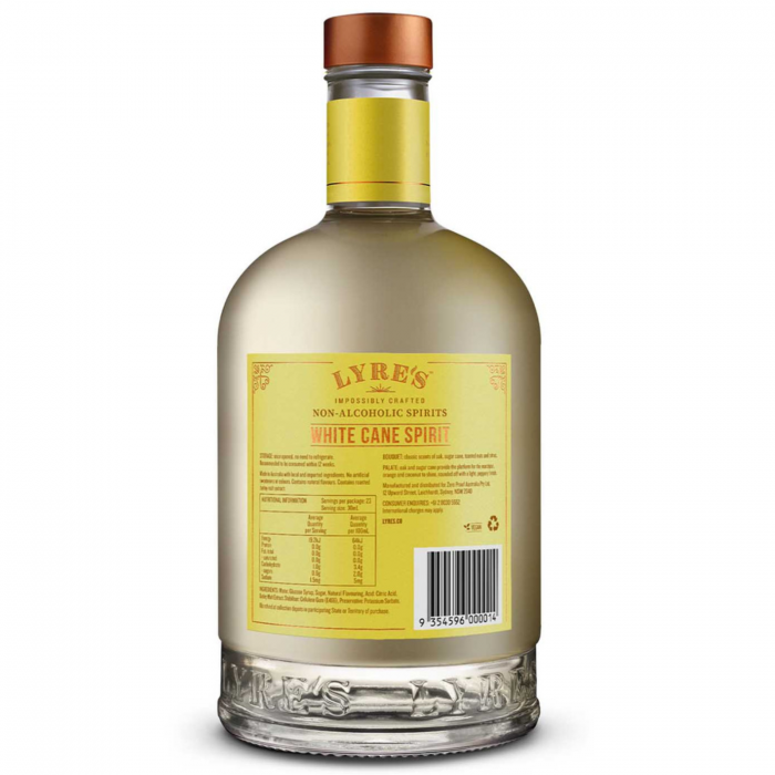 Lyre’s White Cane Spirit 70cl | Alternativa fara alcool la White Rum [2]
