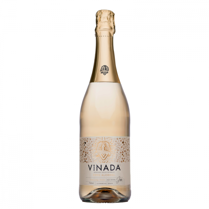 VINADA Amazing Airén Gold 0.0% 0.75L Giftset | Vin spumos dezalcoolizat alb demisec [5]
