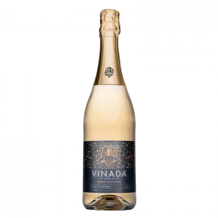 VINADA Crispy Chardonnay 0.0% 0.75L Giftset  | Vin spumos  dezalcoolizat alb demisec [4]