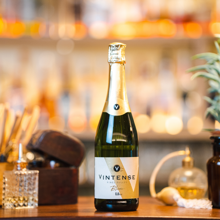 Vintense Fines Bulles Blanc 0.75L | Vin spumos dezalcoolizat alb demisec [2]