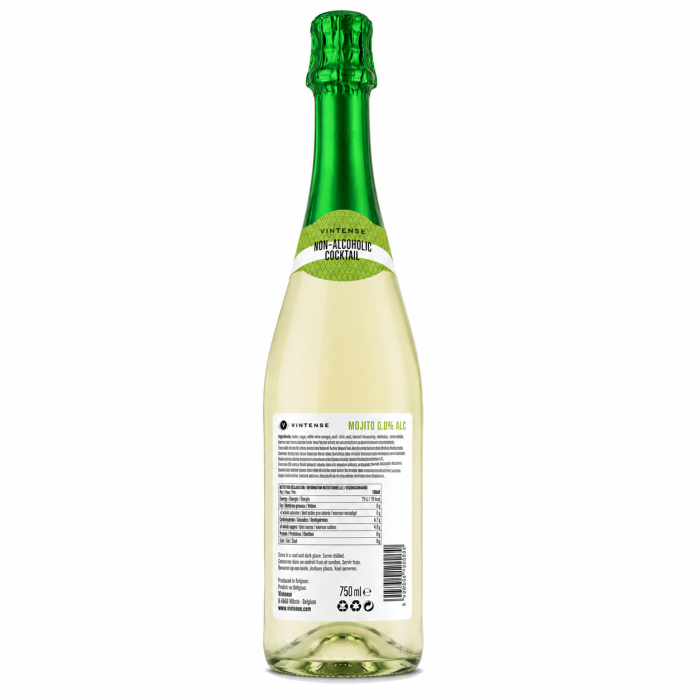 Vintense Mojito 0,0% – Cocktail Fără Alcool 75 cl [2]